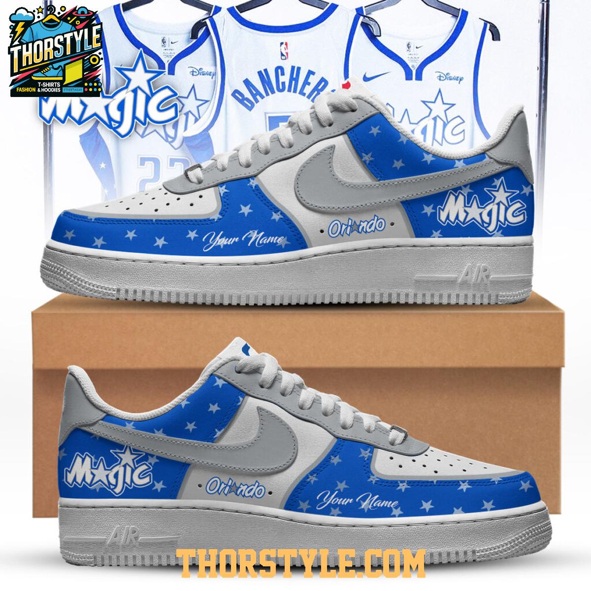 Orlando Magic 2025 City Edition Make It Magic Personalized Air Force 1 Shoes Orlando Magic 2025 City Edition Make It Magic Personalized Air Force 1 Shoes