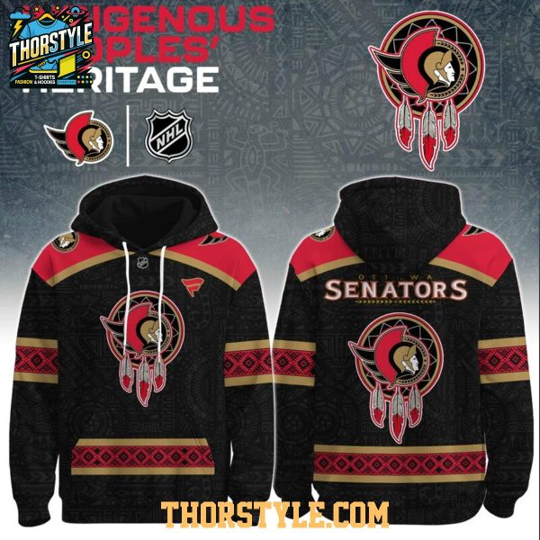 Ottawa Senators Indigenous Peoples Heritage 2025 Celebrate Hoodie T-Shirt