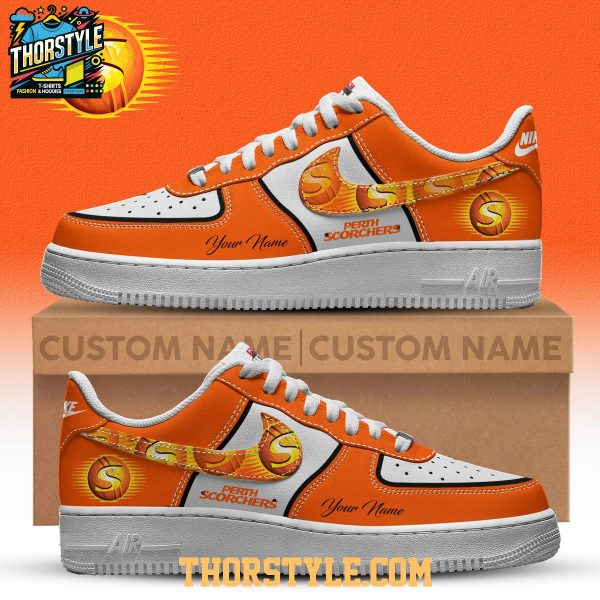 Perth Scorchers Big Bash League 2025 Personalized Air Force 1 Shoes