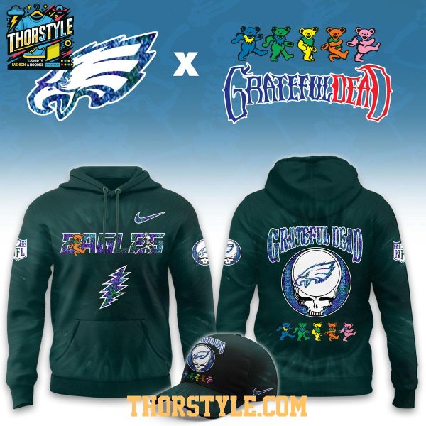Philadelphia Eagles Grateful Dead Celebrate 60th Anniversary Hoodie 2026