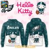 Philadelphia Eagles Hello Kitty Christmas Game Day 2025 Hoodie T Shirt
