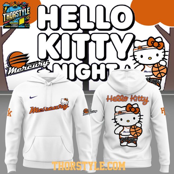 Phoenix Mercury Hello Kitty Christmas Night Of WNBA 2025 Hoodie T-Shirt