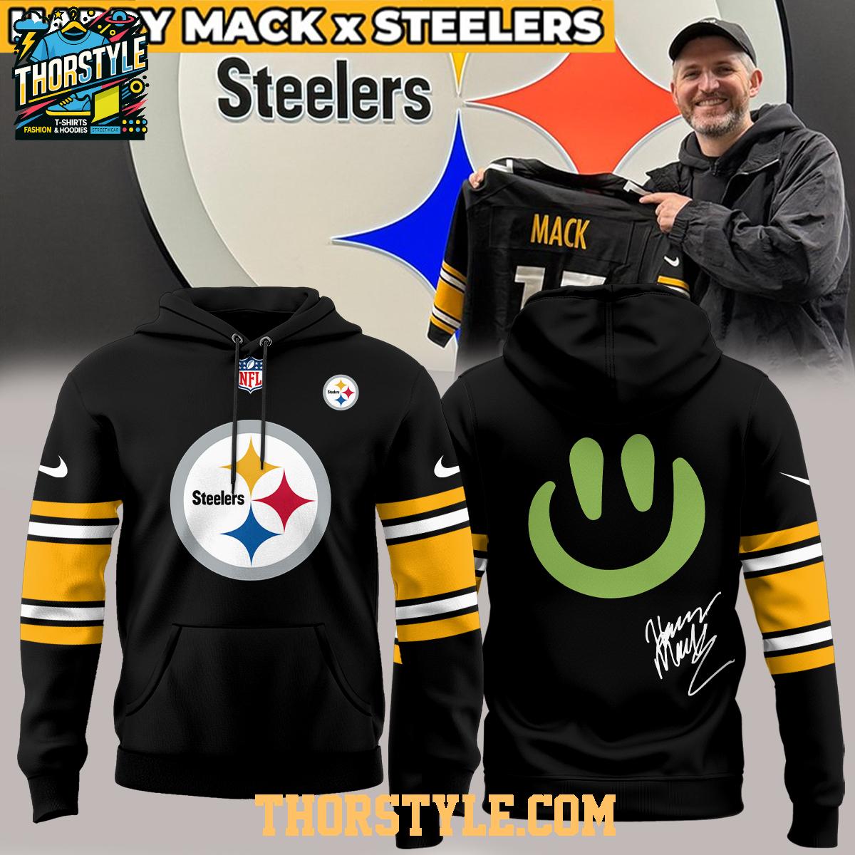 Pittsburgh Steelers Harry Mack 2025 NFL Creator Of The Week Hoodie T-Shirt Pittsburgh Steelers Harry Mack 2025 NFL Creator Of The Week Hoodie T-Shirt