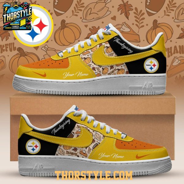 Pittsburgh Steelers Thanksgiving Day 2025 Personalized Air Force 1 Shoes