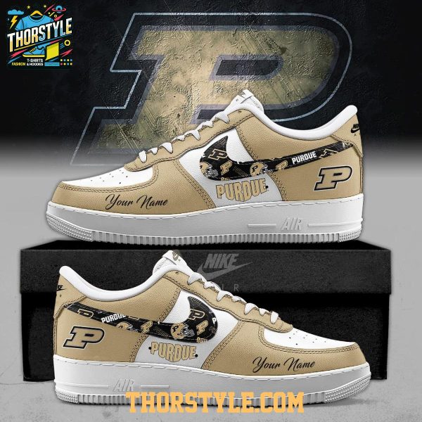 Purdue Boilermakers 2025 Freedom Campus Personalized Air Force 1 Shoes
