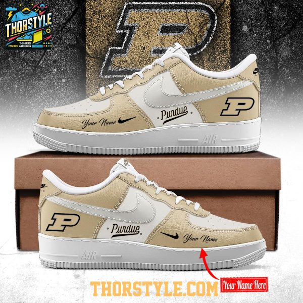 Purdue Boilermakers 2025 Let Them Boil Personalized Air Force 1 Shoes