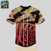 San Francisco 49ers 2025 Pokemon Trainers Pikachu Fight Baseball Jersey