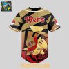 San Francisco 49ers 2025 Pokemon Trainers Pikachu Fight Baseball Jersey