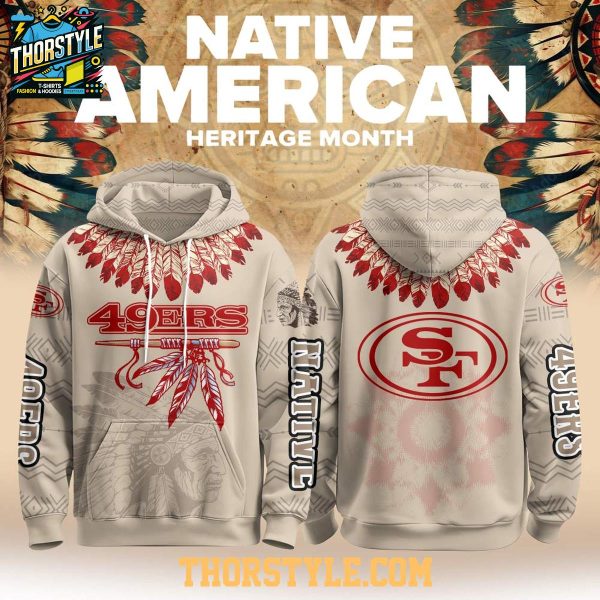 San Francisco 49ers Celebrate Native Heritage 2025 Super Bowl Hoodie T-Shirt