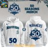 Seattle Mariners Celebrating 50 Seasons Weekend 2026 Hoodie T Shirt