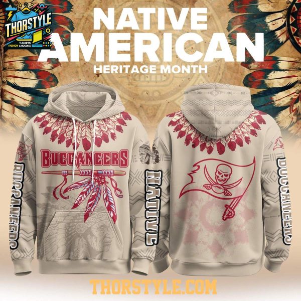 Tampa Bay Buccaneers Celebrate Native Heritage 2025 Super Bowl Hoodie T-Shirt