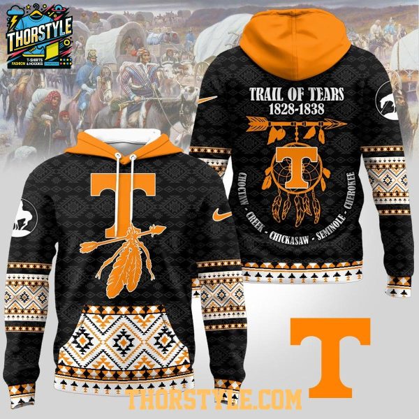 Tennessee Volunteers Native American Awareness Trail Of Tears 2025 NCAA Hoodie