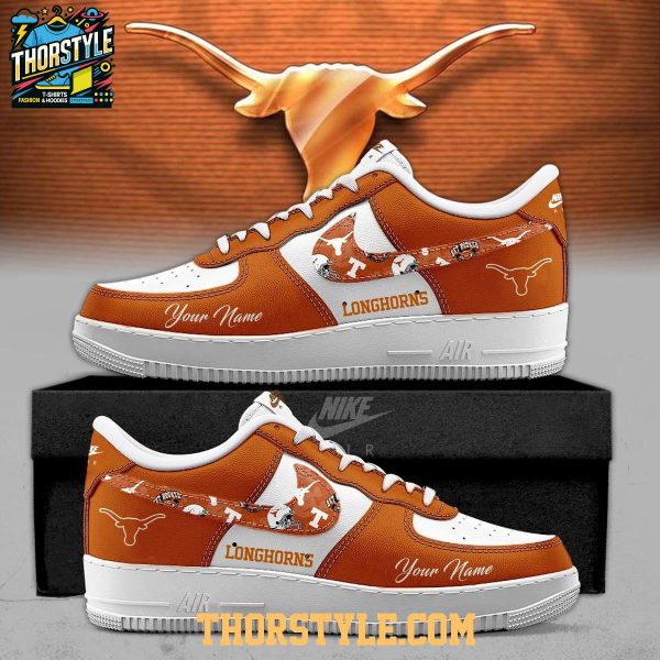 Texas Longhorns Freedom 2025 Hook ’em Horns Air Force 1 Shoes