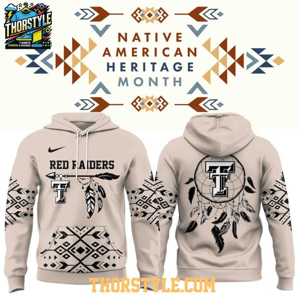 Texas Tech Red Raiders Native American Heritage The Root The Pride 2025 Hoodie