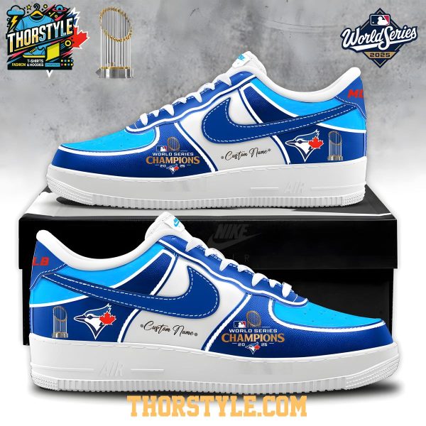 Toronto Blue Jays 2025 World Series Champs King Air Force 1 Shoes