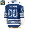 Toronto Maple Leafs Indigenous People Holiday 2025 Personalized Hockey Jersey