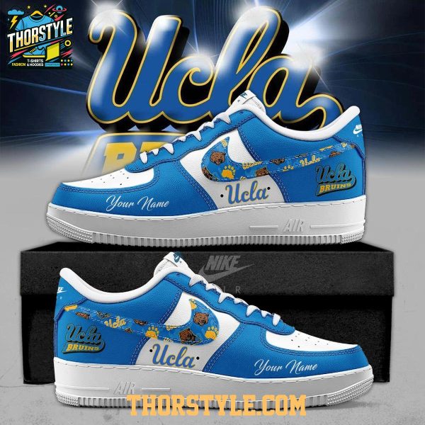 UCLA Bruins 2025 Freedom Campus Personalized Air Force 1 Shoes