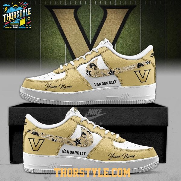 Vanderbilt Commodores Freedom 2025 Anchor Down Air Force 1 Shoes