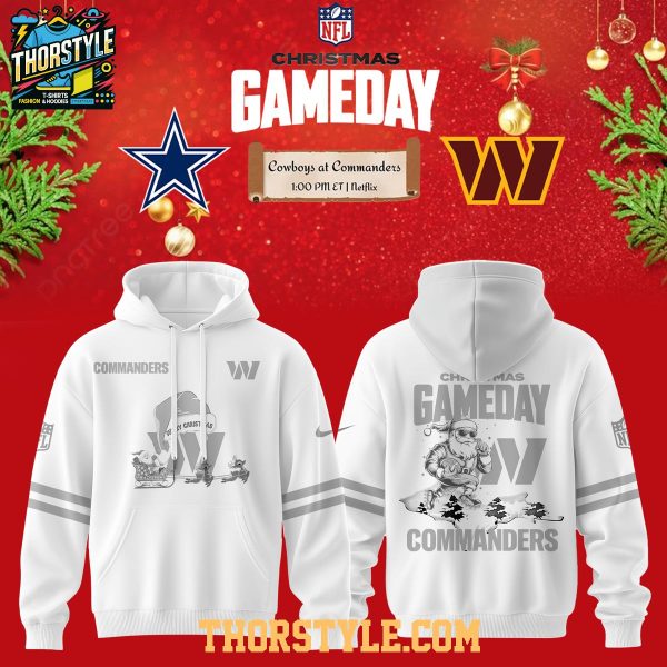 Washington Commanders Christmas Game Day 2025 Against Cowboys Hoodie T-Shirt