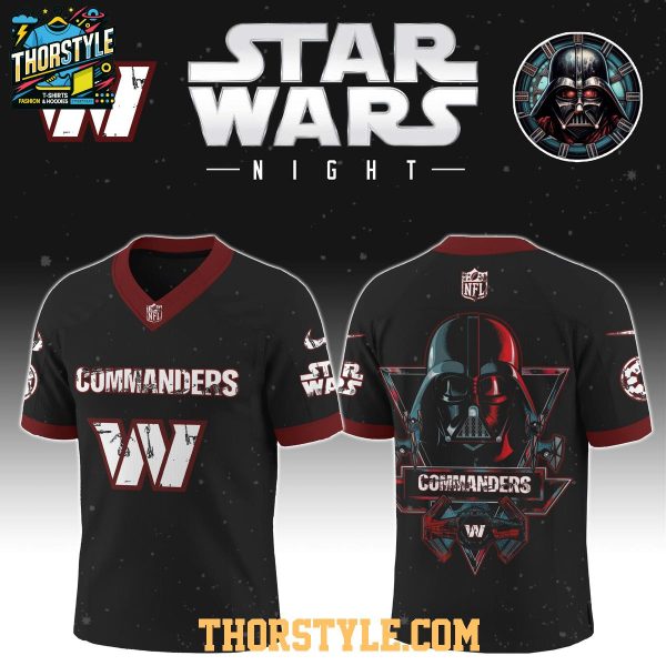 Washington Commanders Star Wars Darth Vader 2025 Football Jersey