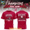 Alabama Crimson Tide Champions Rose Bowl 2025 2026 Game Hoodie T Shirt