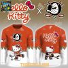Anaheim Ducks Hello Kitty Night 2025 NHL Personalized Hockey Jersey