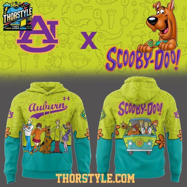 Auburn Tigers Scooby-Doo 2026 Crossover NCAA Hoodie T-Shirt