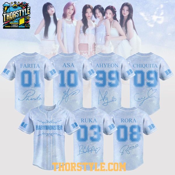 Baby Monster Supa Dupa Luv 2025 New Album Personalized Baseball Jersey