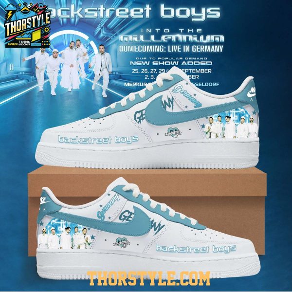 Backstreet Boys Into The Millennium 2026 Tour Personalized Air Force 1 Shoes