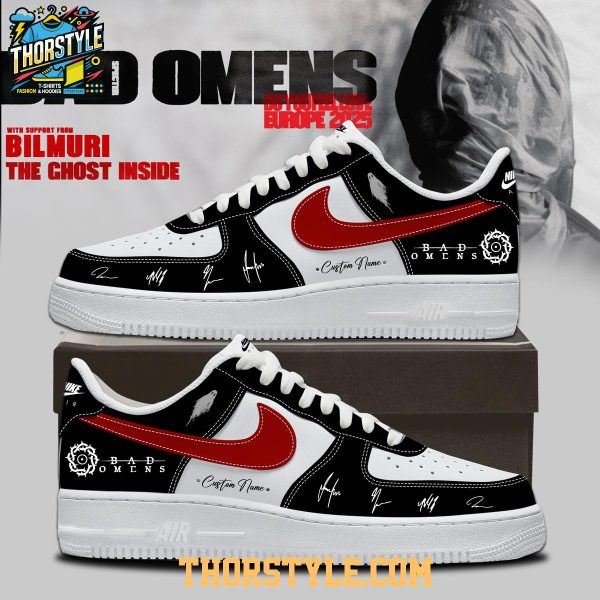 Bad Omens Do You Feel Love Tour 2026 Personalized Air Force 1 Shoes