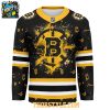 Boston Bruins Graffiti For Life 2025 Personalized Hockey Jersey
