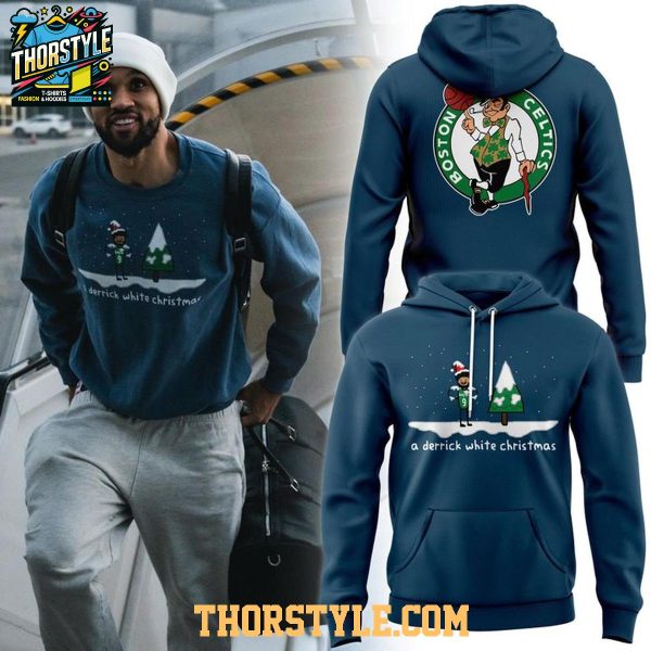 Boston Celtics Derrick White Christmas Night 2025 Hoodie T-Shirt