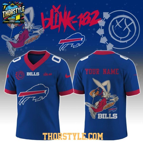Buffalo Bills Blink-182 Missionary Impossible Personalized Football Jersey