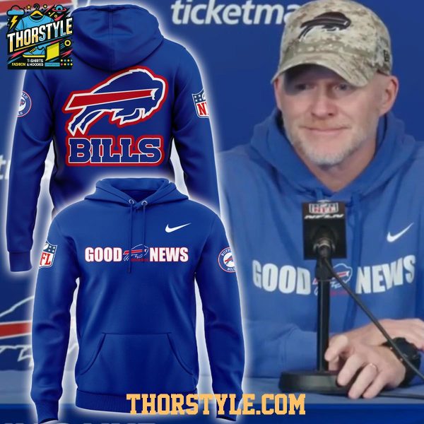Buffalo Bills Coach Sean McDermott 2025 Good News Hoodie T-Shirt