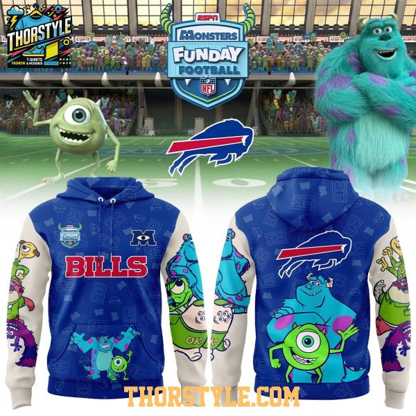 Buffalo Bills Monsters Inc. Funday Football 2025 Christmas Hoodie T-Shirt