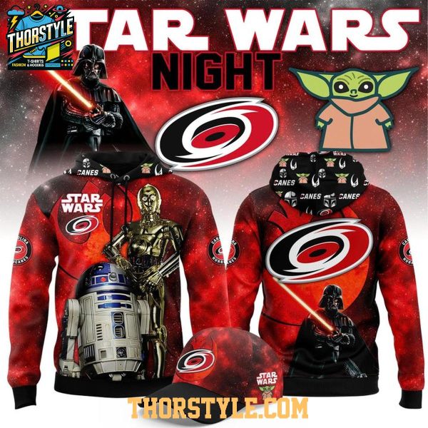 Carolina Hurricanes Star Wars Night 2025-2026 Season Hoodie T-Shirt
