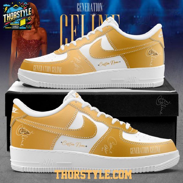 Celine Dion Generation Celine 2026 Personalized Air Force 1 Shoes