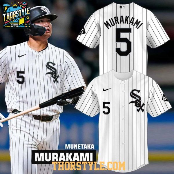 Chicago White Sox Munetaka Murakami 2025-2026 Baseball Jersey