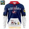 Columbus Blue Jackets Peanuts Night 2025 2026 Snoopy Hockey Hoodie T Shirt
