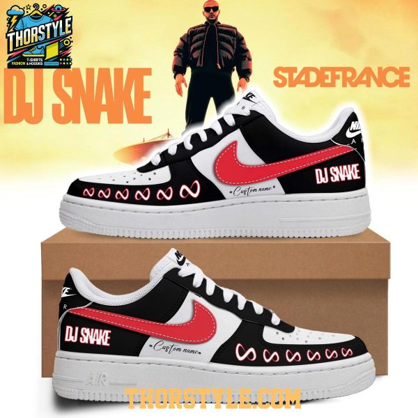 DJ Snake The Final Show Stade France 2025 Personalized Air Force 1 Shoes