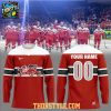 Denmark Team 2026 Olympic Celebrate Personalized Hockey Jersey White