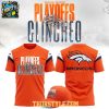 Denver Broncos 2025 NFL Season Playoffs Clinched Hoodie T Shirt