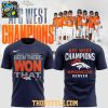 Denver Broncos Champions 2025 AFC West Division Hoodie T Shirt