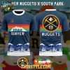 Denver Nuggets South Park Mike Malone 2025 NBA Crossover Hoodie T Shirt