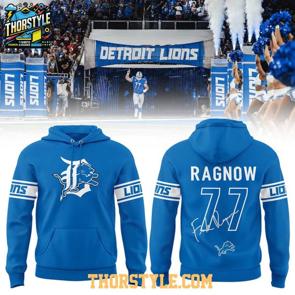 Detroit Lions Detroit Tigers Lions Frank Ragnow Is Back 2025 Hoodie T-Shirt