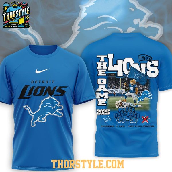 Detroit Lions The Game 2025 Beat Cowboys Up Hoodie T-Shirt