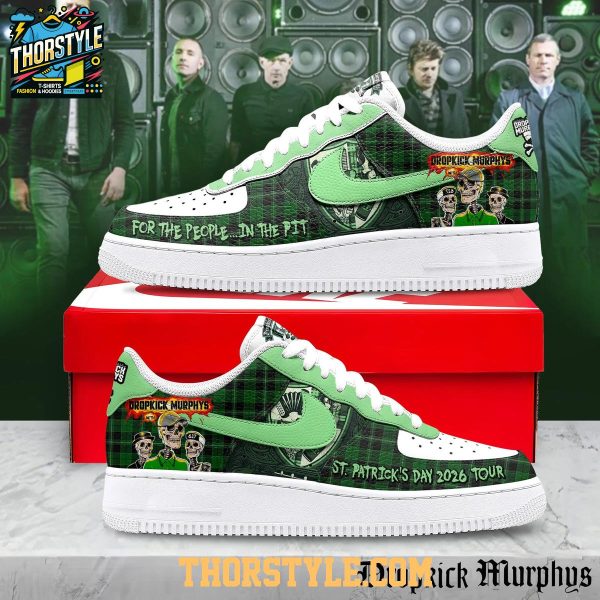 Dropkick Murphys St. Patrick’s Day Tour 2026 Personalized Air Force 1 Shoes