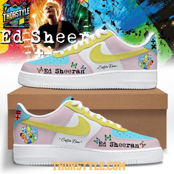 Ed Sheeran The Loop Tour 2025 Christmas Personalized Air Force 1 Shoes