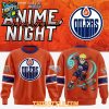 Edmonton Oilers Naruto Shippuden 2025 Anime Night Hoodie T Shirt