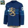 Finland 2026 Olympic Navy Team Personalized Hockey Jersey